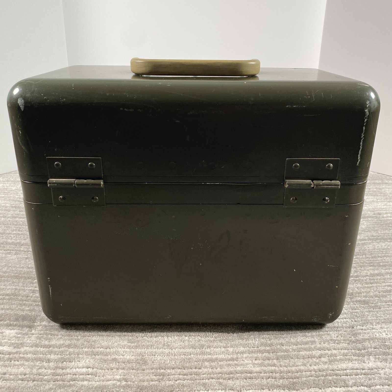 Vintage Zero Manufacturing Military Pressure Equalizer Transit Case 1974 OD