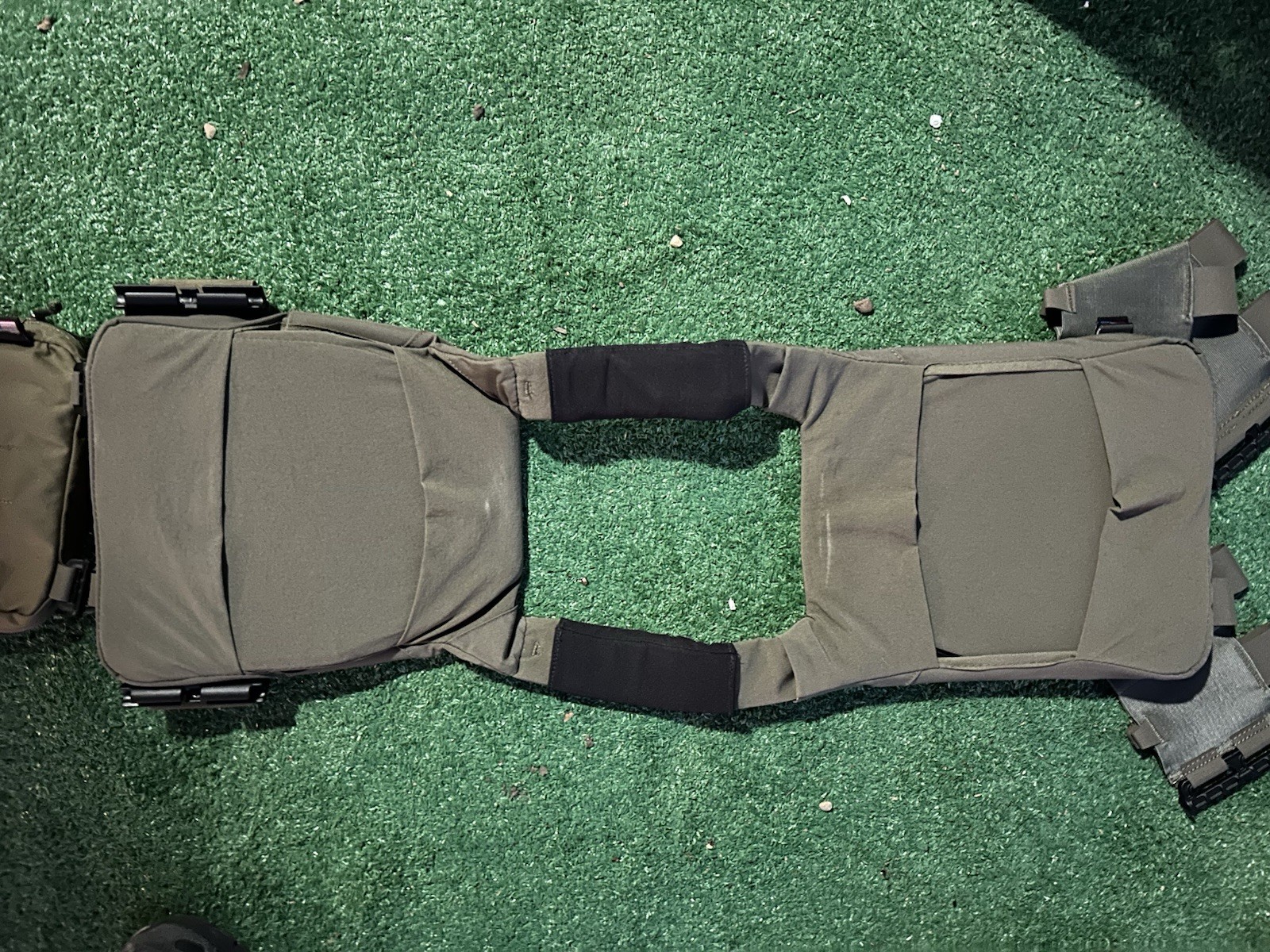 Otte Gear Slick Plate Carrier Ranger Green Size Medium With Extras TREX ARMS