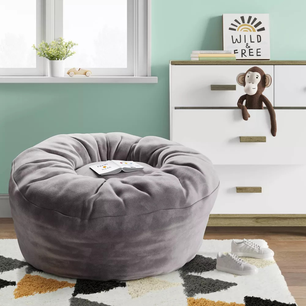 Sensory Friendly Cocoon Kids' Seat Gray - Pillowfort