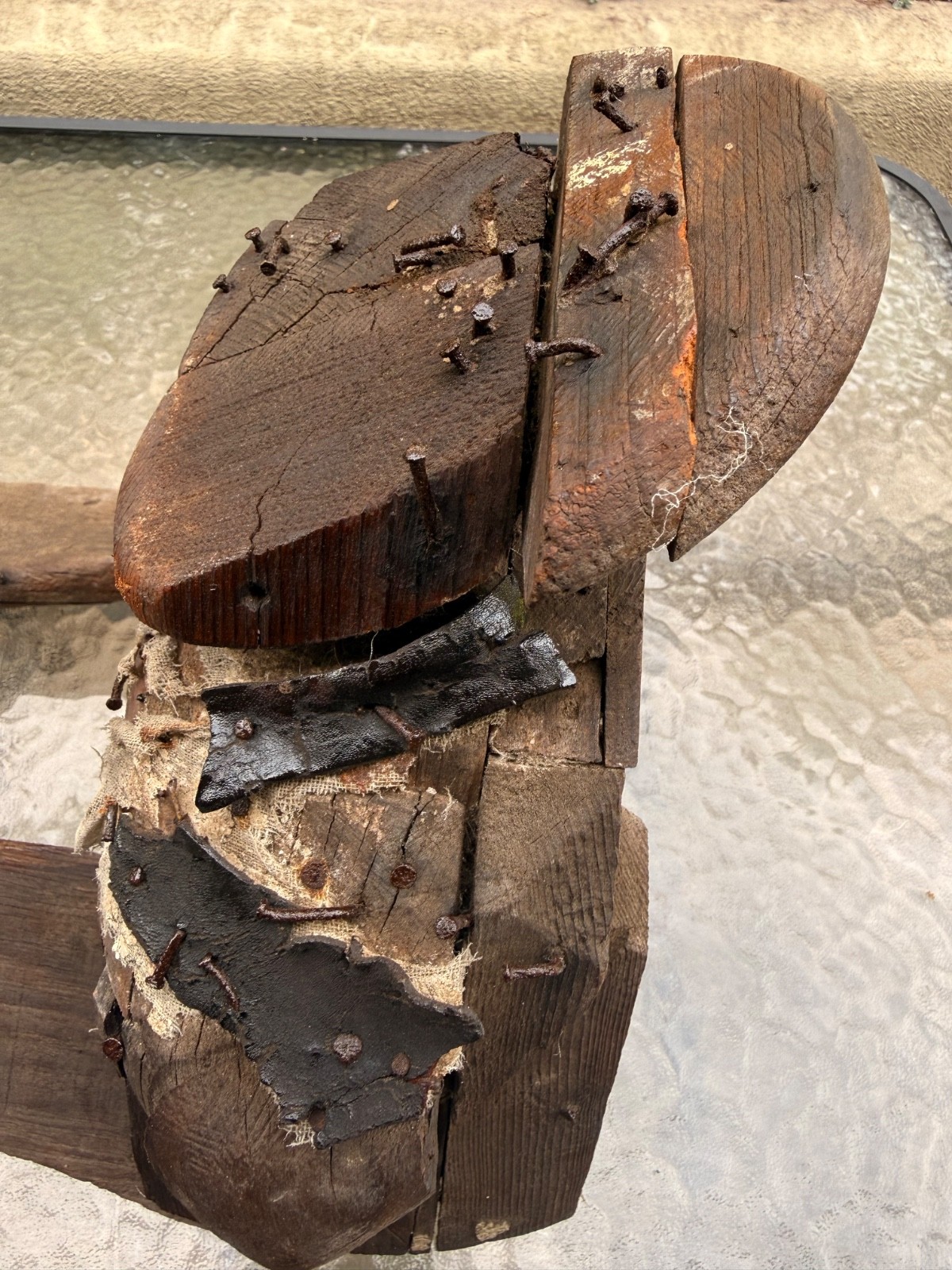 Old Antique Primitive Hand Carved Wooden Saddle Western Americana