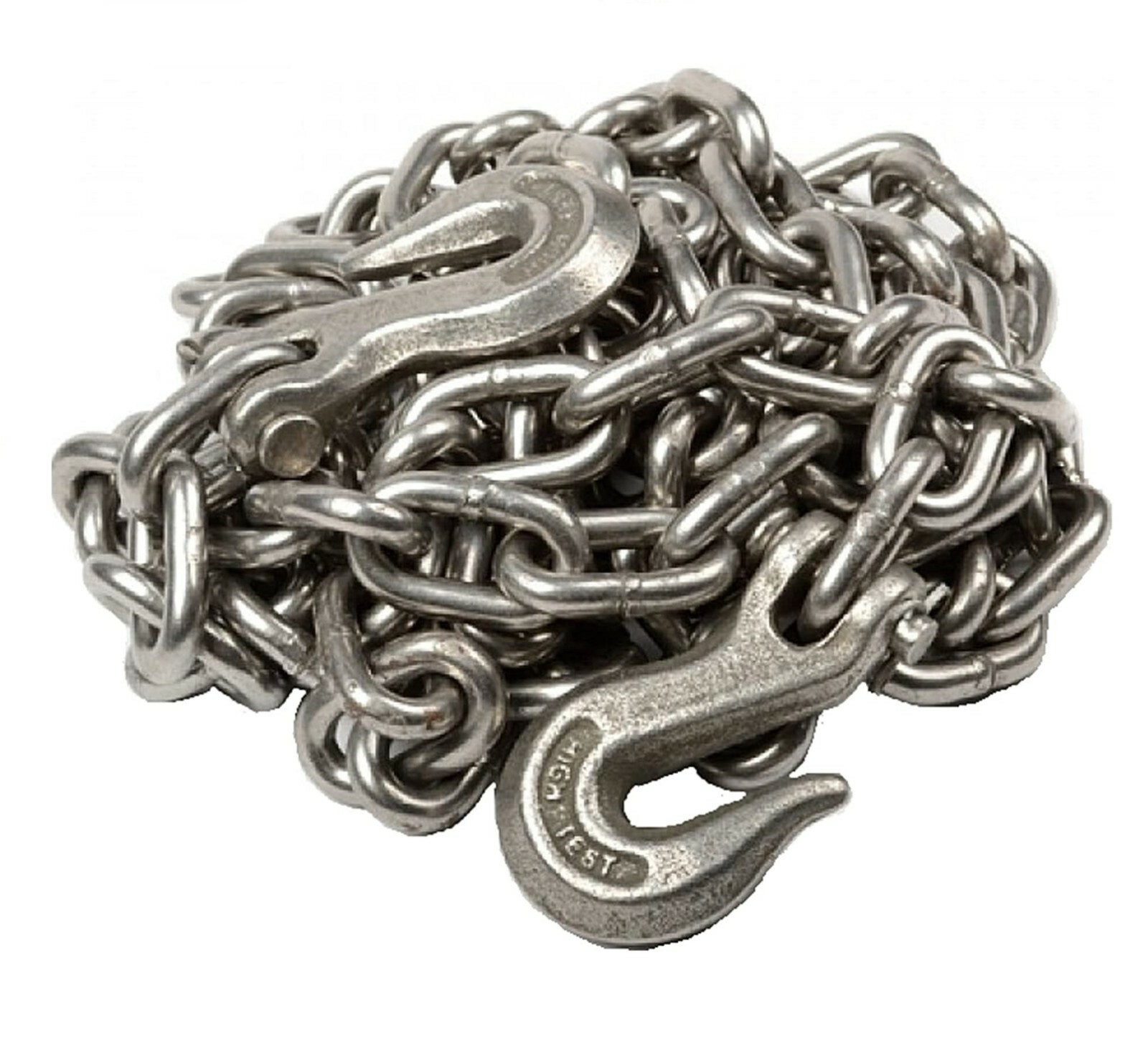 3/8 x 25 ft Heavy Duty Tow Chain for Truck and Log Towing