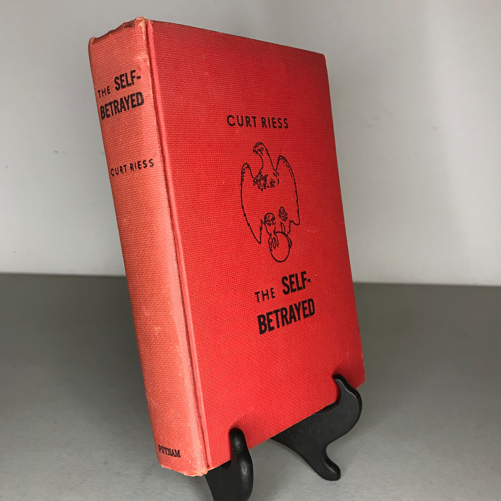 The Self-Betrayed 1942 Curt Riess HC Putnam WWII Europe History VG