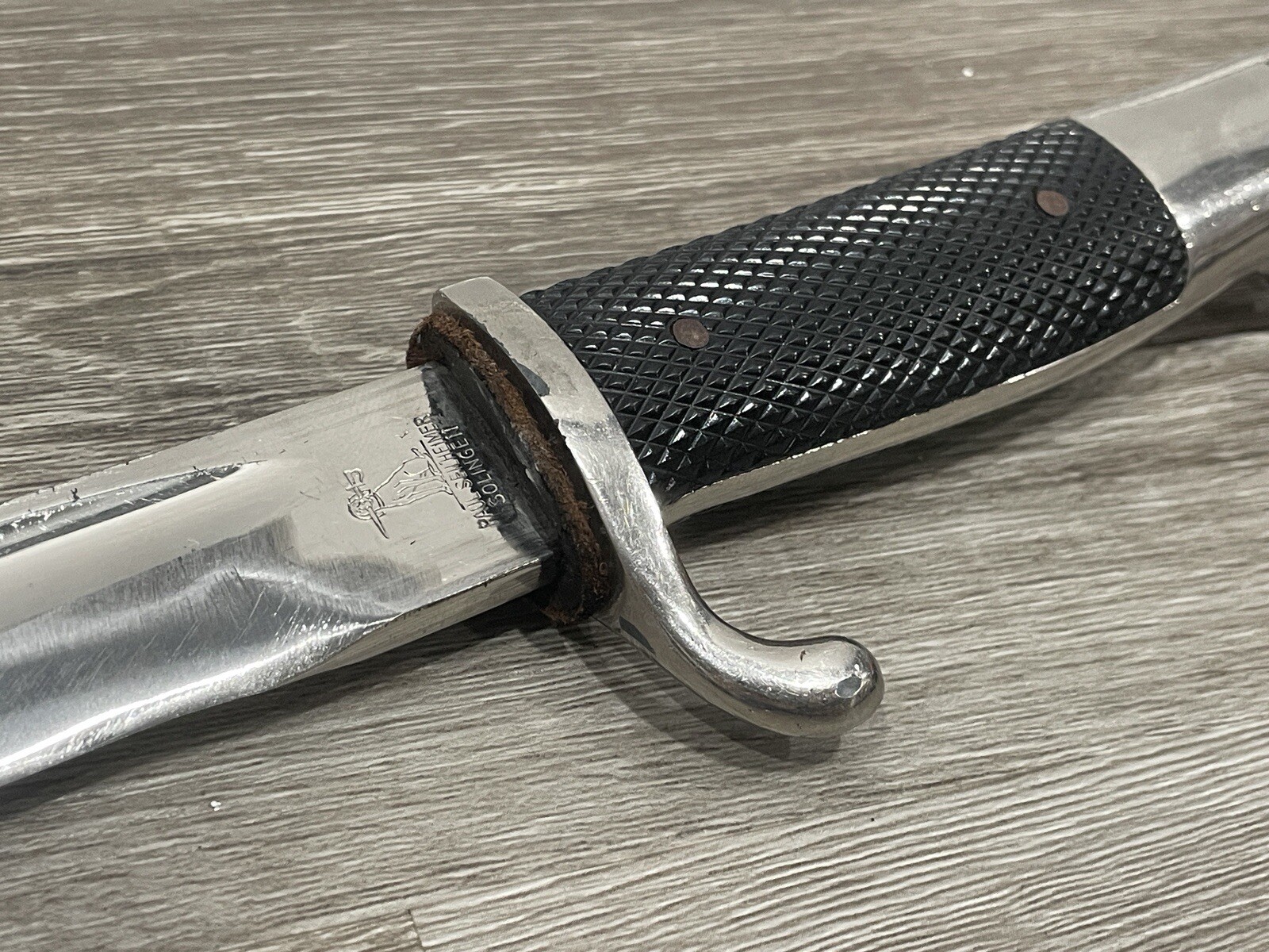 Rare Dog Scarce Maker Mark Paul Heilheimer Solingen Dress Bayonet