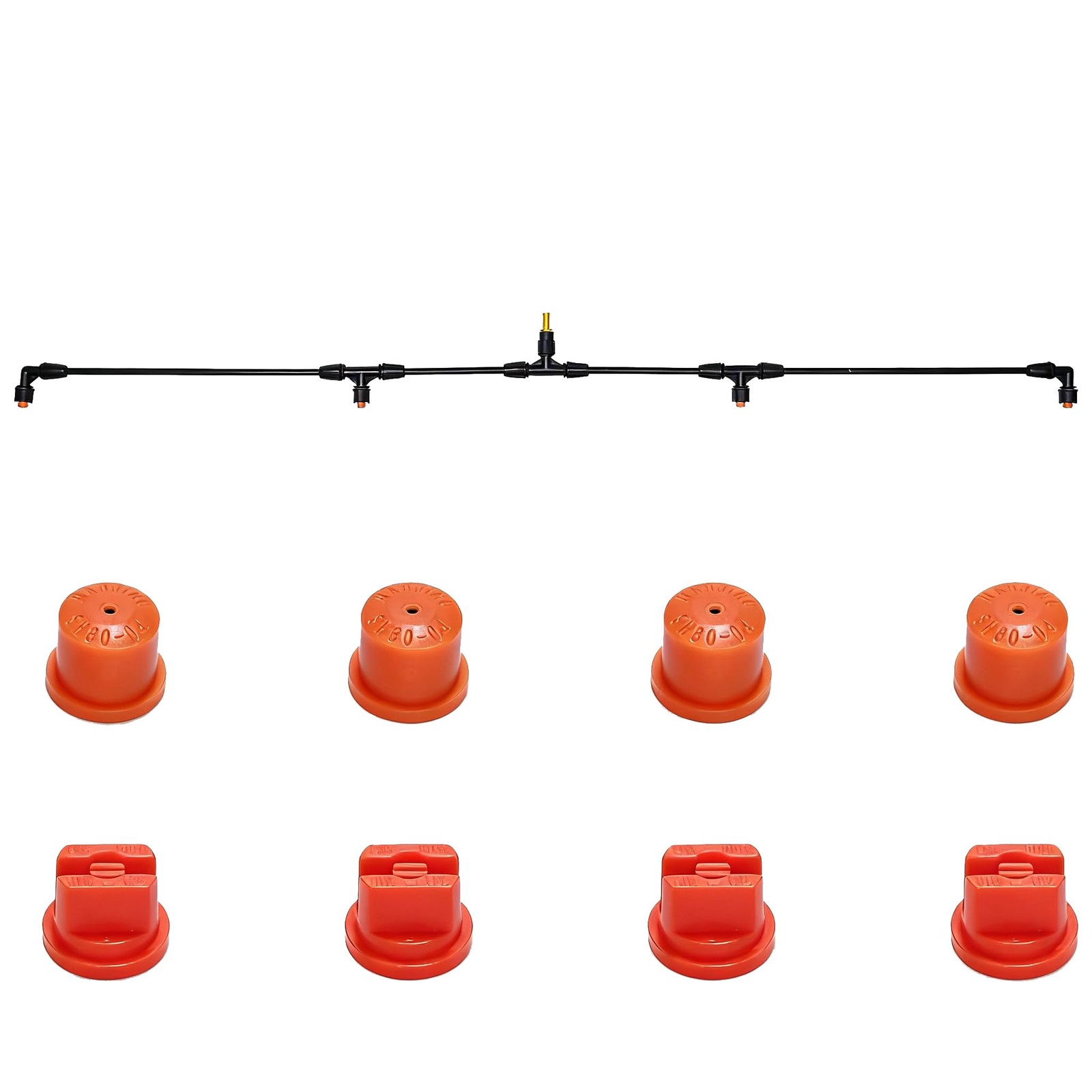 Sprayer Boom Wand for ATV - with Cone  Fan Nozzles, Wide-Coverage Agricultura...