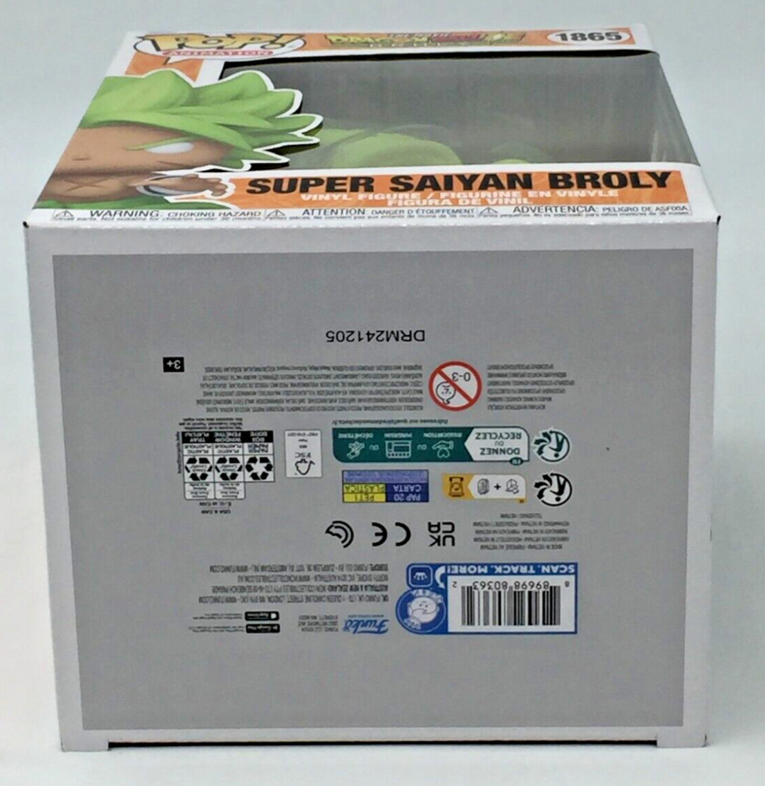 Funko Pop! Animation 6" Deluxe DBS Movie Broly Super Saiyan Broly #1865