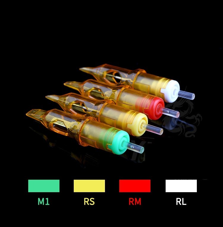 20x Sterile Disposable Tattoo Needle Cartridges Round Liners Shaders RL M1 RS RM