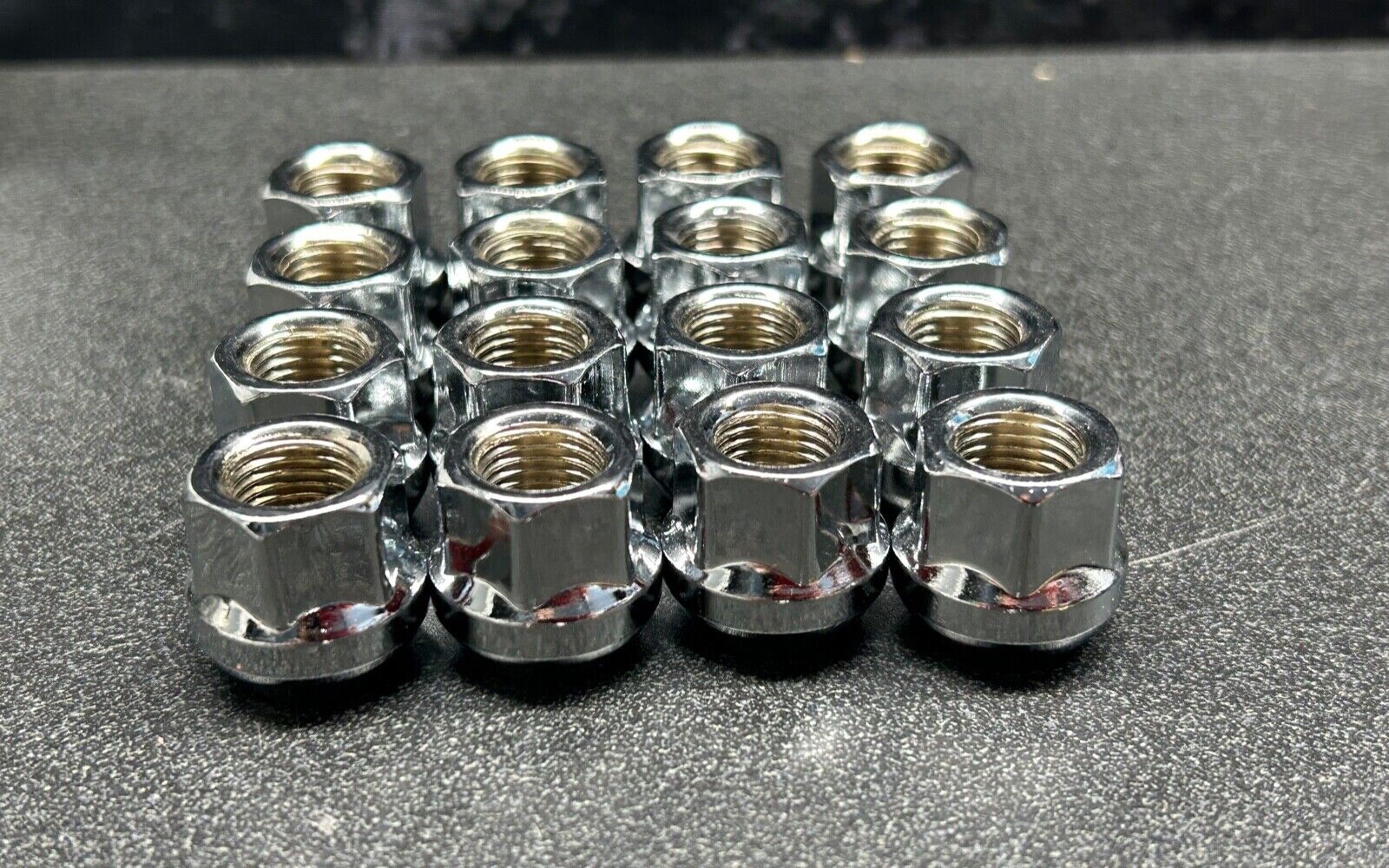 16 ATV Tapered Lug Nuts 12 x 1.25 Thread Pitch Chrome UTV Kawasaki Mule Pro 2510
