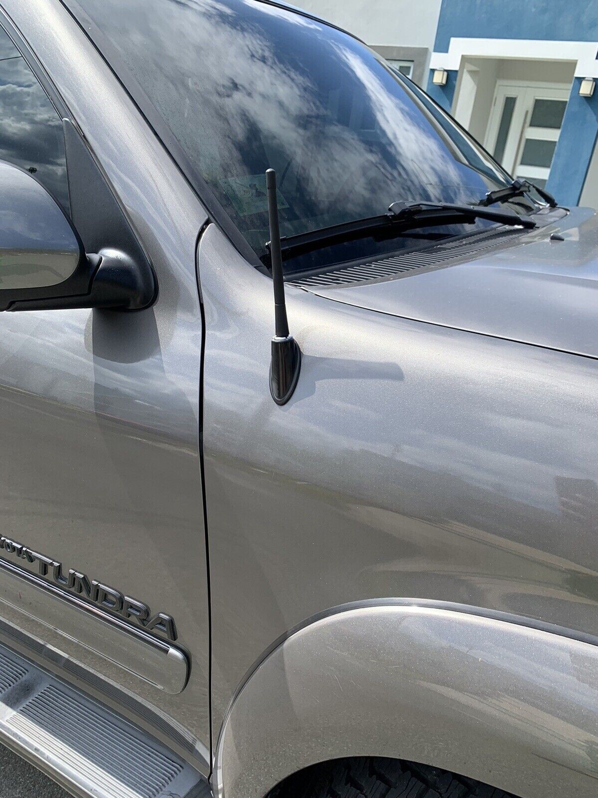 7" Short Black Antenna Mast Radio AM/FM for TOYOTA TUNDRA 2000-2020 Brand New