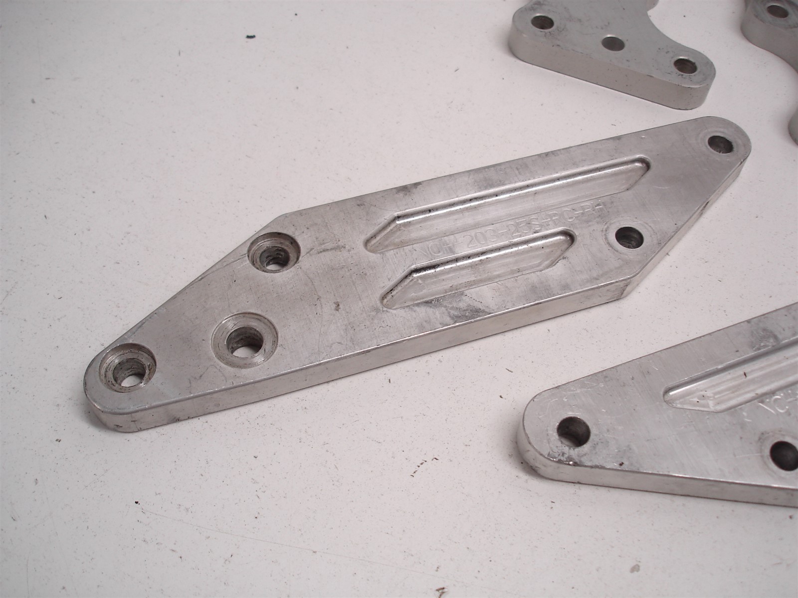 15 NASCAR ROUSH RACING BILLET ALUMINUM BRACKETS / HURST SHIFTER MOUNTS ETC