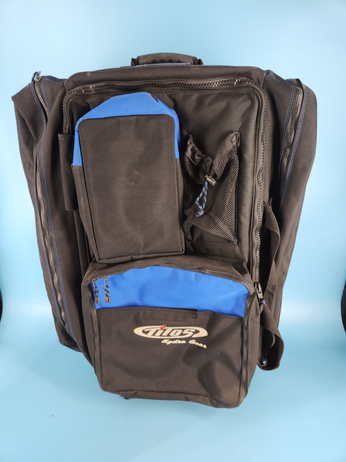 💥Tilos Hyrdra Gear Travel Scuba Dive Roller Bag BLACK  32" x 20" x 10"