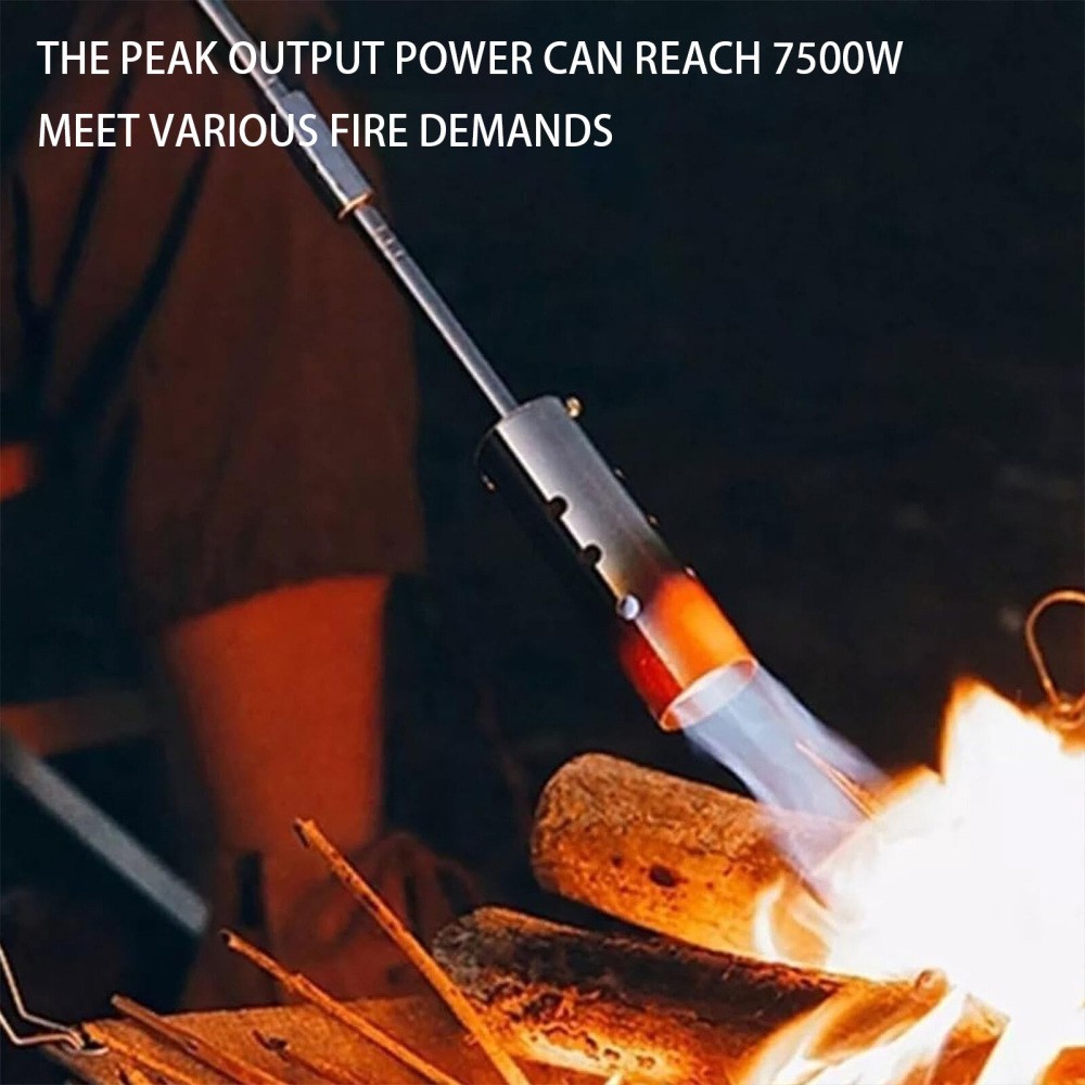 Propane Torch Weed Burner Blow Torch Flame Control Detachable Long Arm Outside
