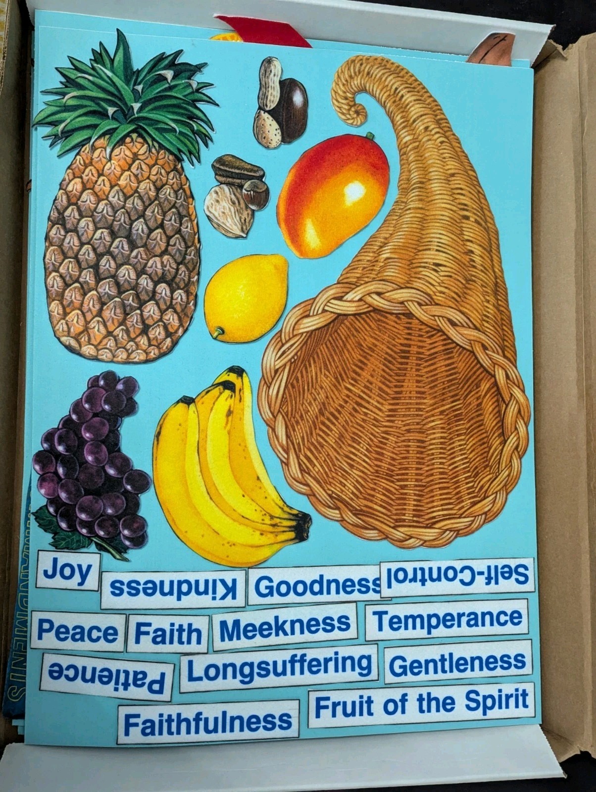 Betty Lukens Thru Bible in Felt Two Ways, Christian Armor, Trees, Fruit OfSpirit