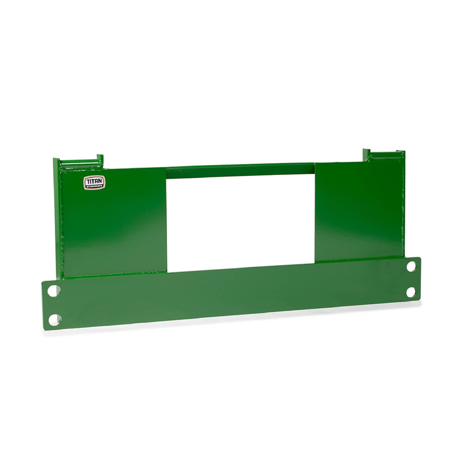 Titan Attachments Skid Steer Quick Tach Adapter Converts to Hook and Pin