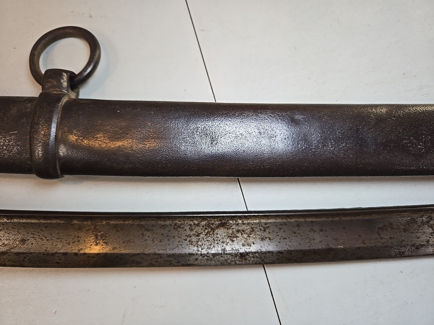 Providence Tool Co. Civil War Model 1860 Cavalry Sword w/Scabbard - 1862