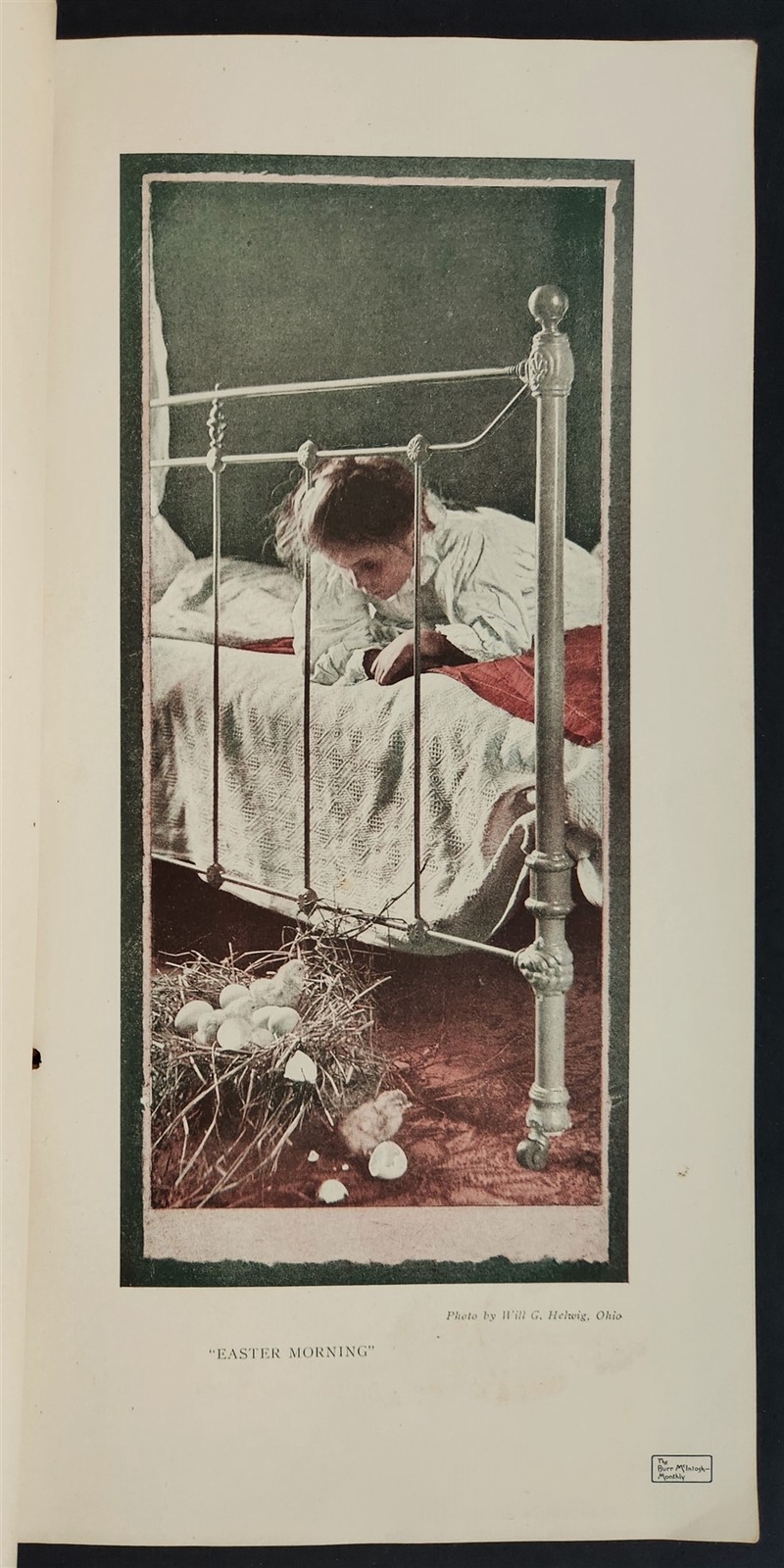 1907 APRIL antique BURR MCINTOSH MONTHLY MAGAZINE the EASTER ISSUE tiffany ad