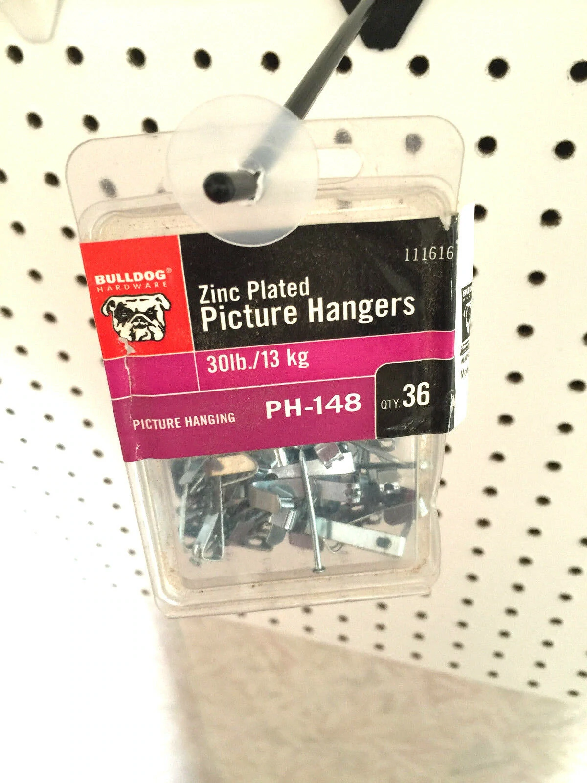 (250 Pack) Pegboard or Slatwall Peg Hook Product Stopper Retainer. 1" Nylon USA