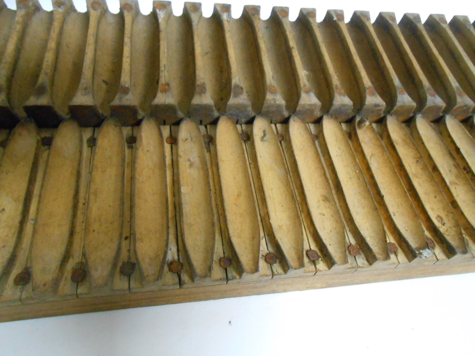 Antique Wooden 20 Cigar Mold Press Welker & Wimmer Wiesloch Primitive Farmhouse