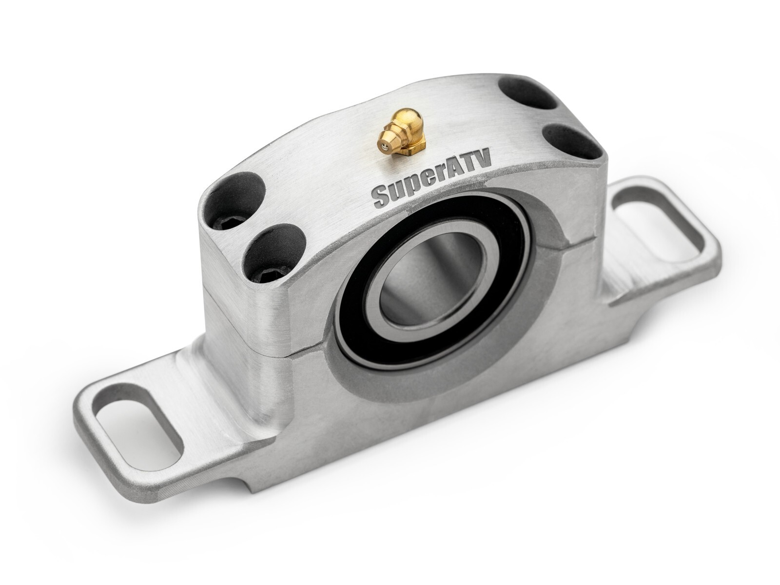 SuperATV Heavy Duty Cast Aluminum Carrier Bearing for Can-Am Maverick X3