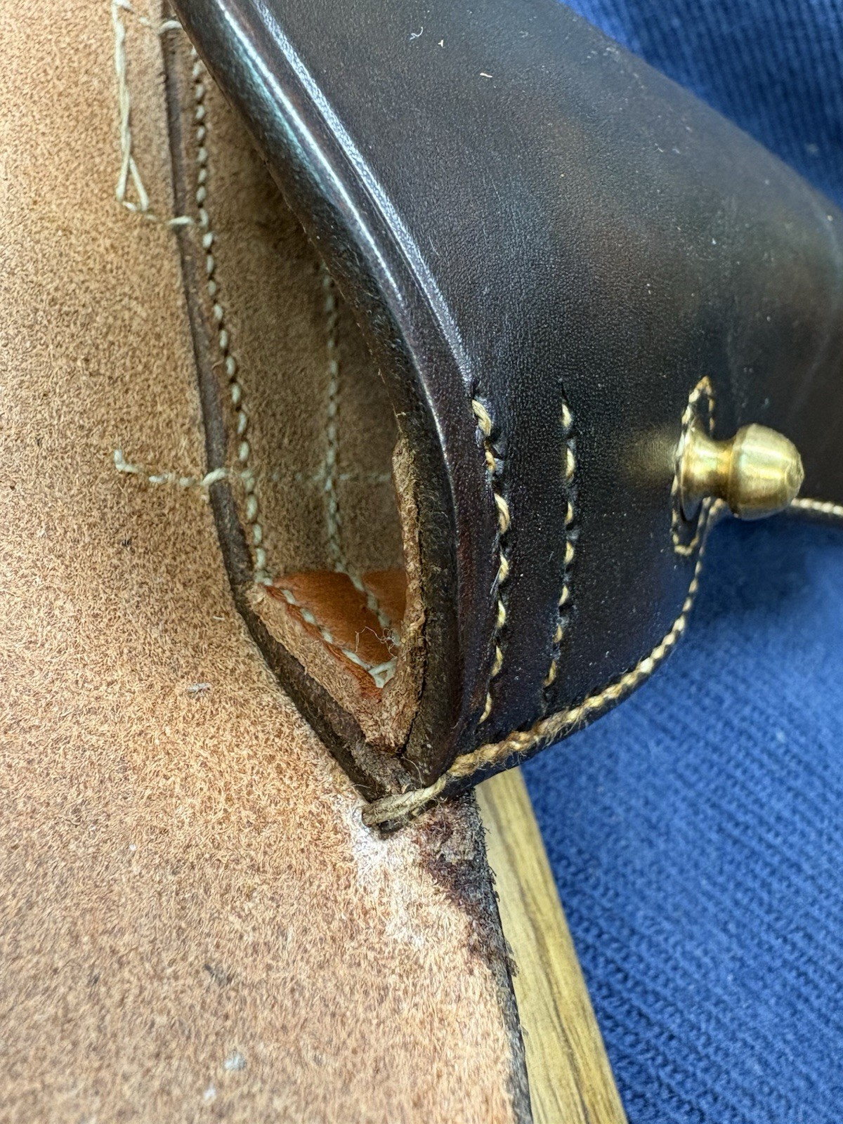 First Issue Holster For The 1851 Colts Navy by Stewart Saddlery