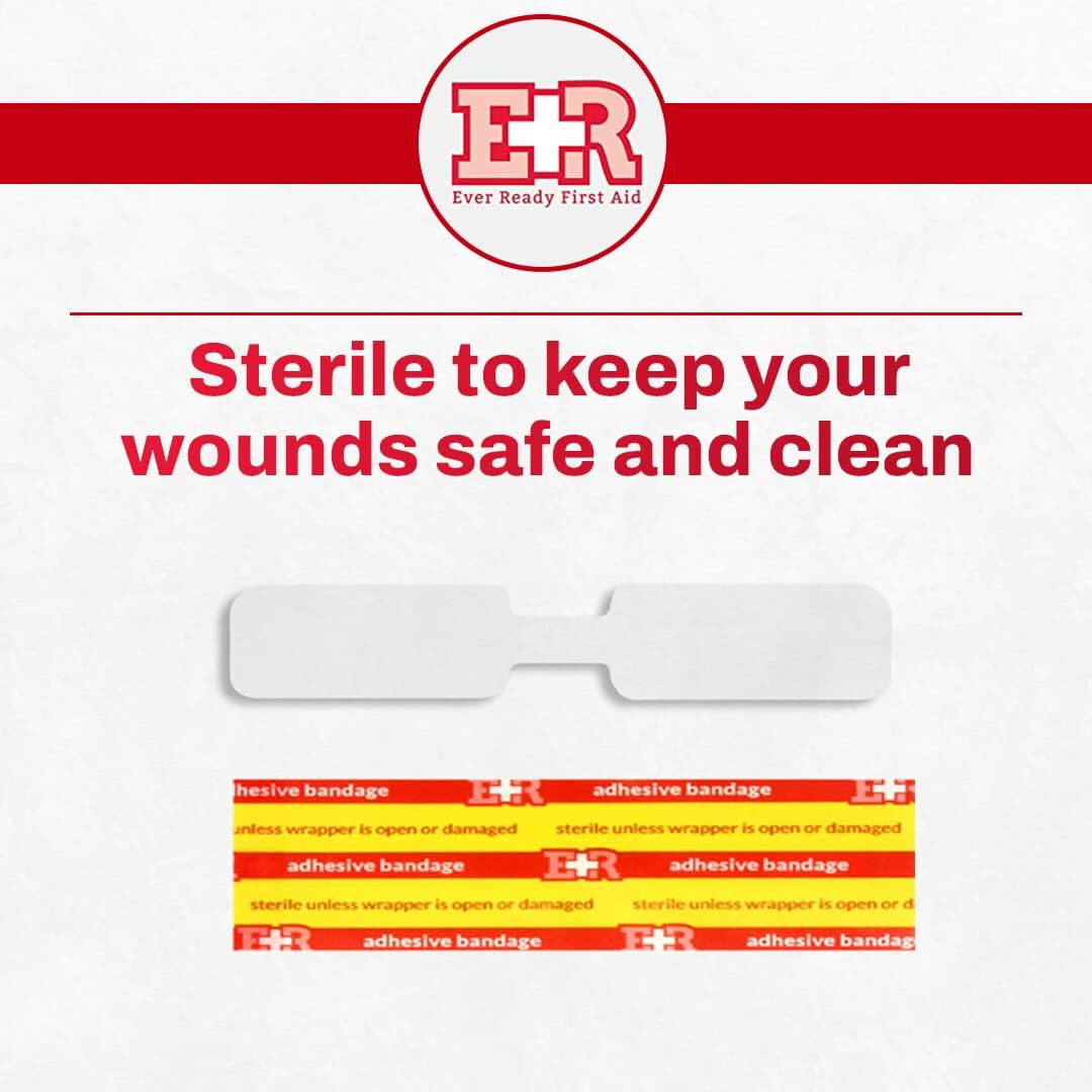 Ever Ready First Aid Sterile Butterfly Wound Closure Large - Box of 100
