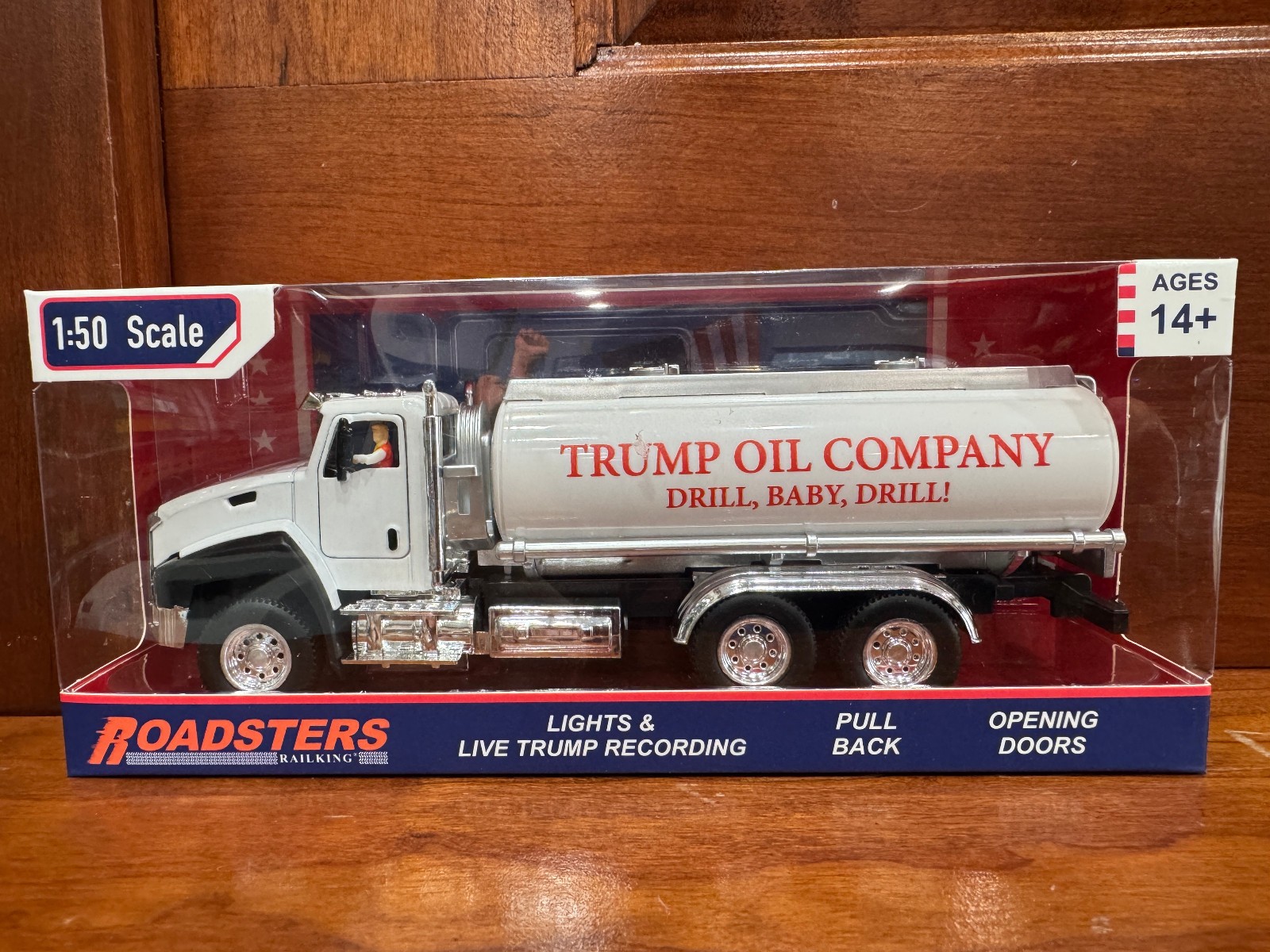 President Donald Trump "Drill Baby Drill" Tanker Truck MAGA