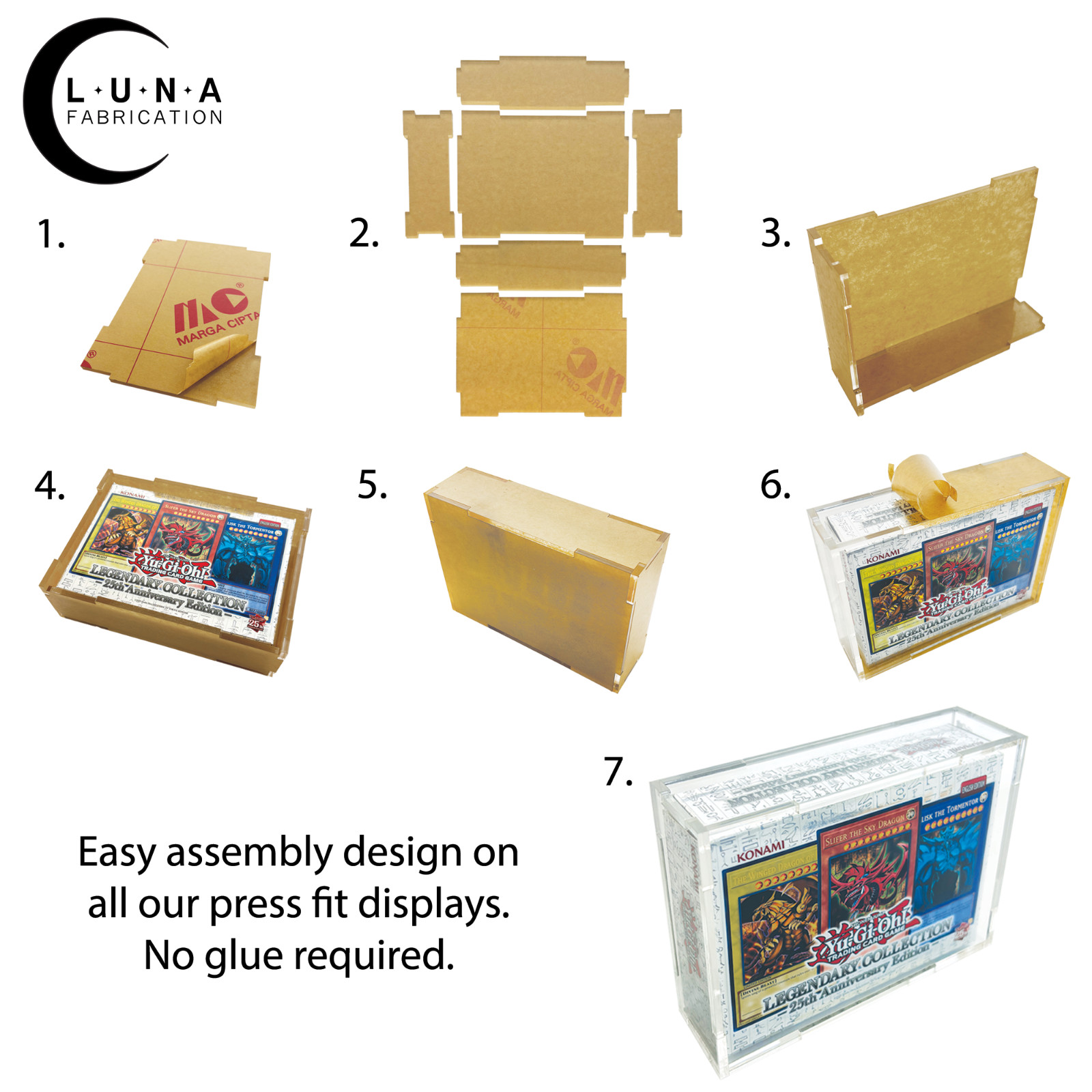 Acrylic Display Case for Riftbound League of Legends Booster Box