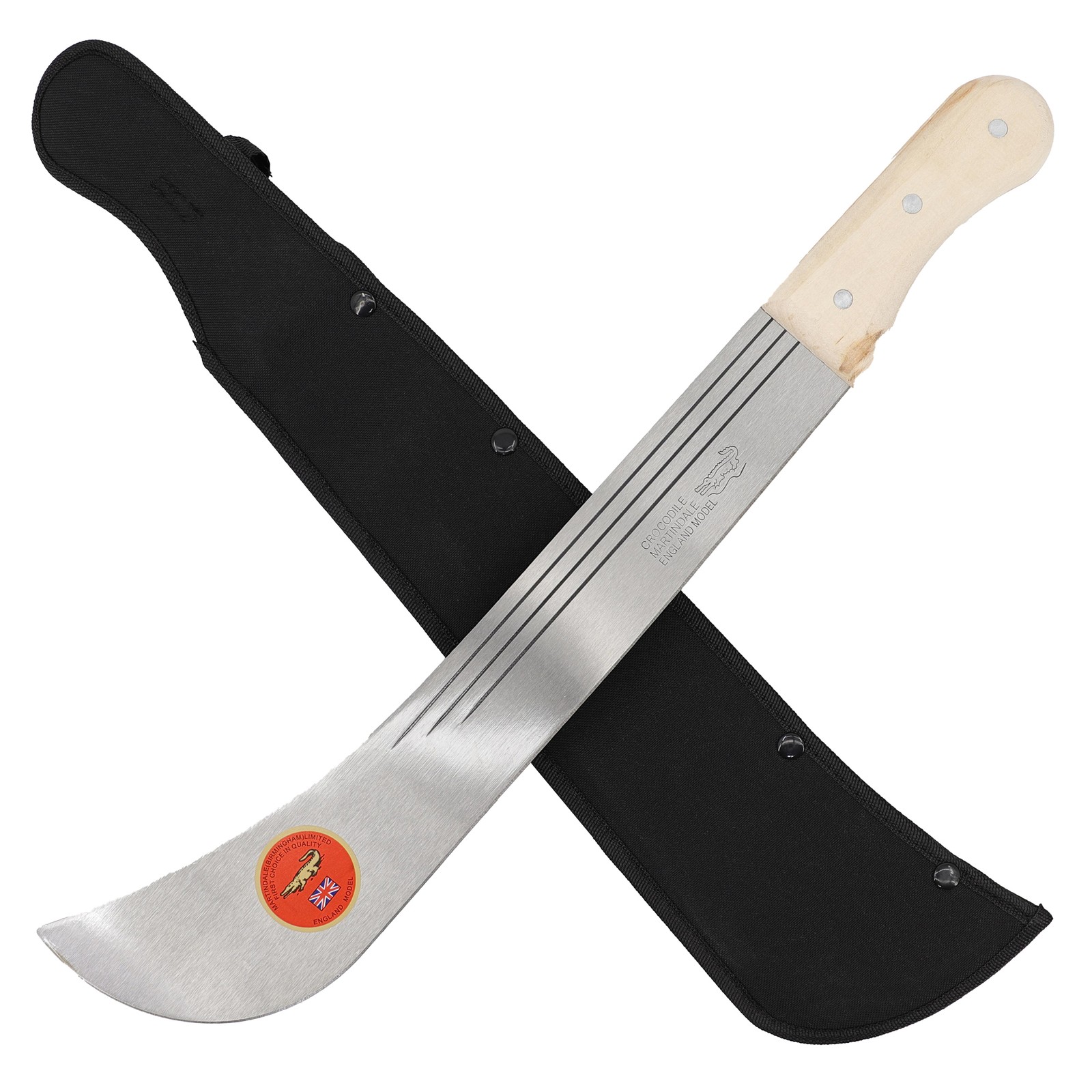 HUNTING SURVIVAL FULL TANG MACHETE KNIFE CARIBBEAN PANGA CARBON STEEL CAMPING