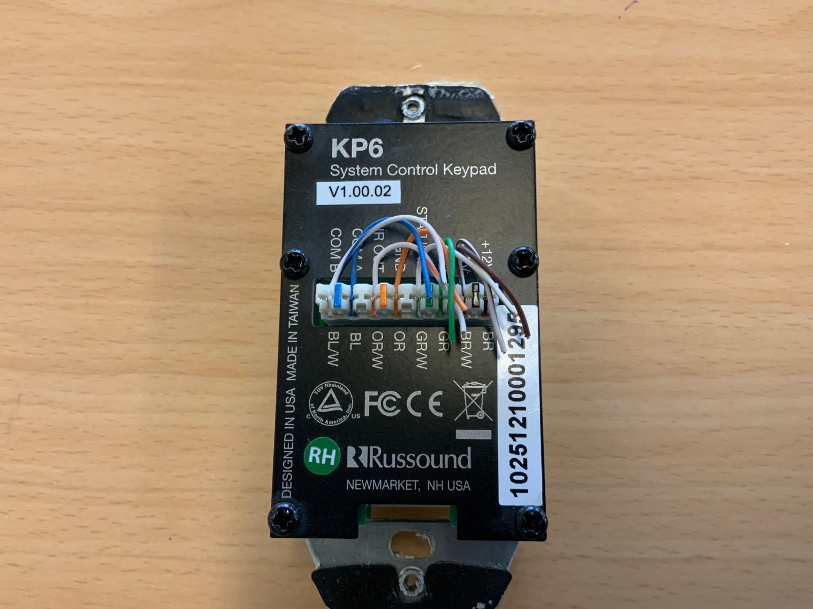 Russound KP6 System Keypad For CAA System Works With CAA66 KP6