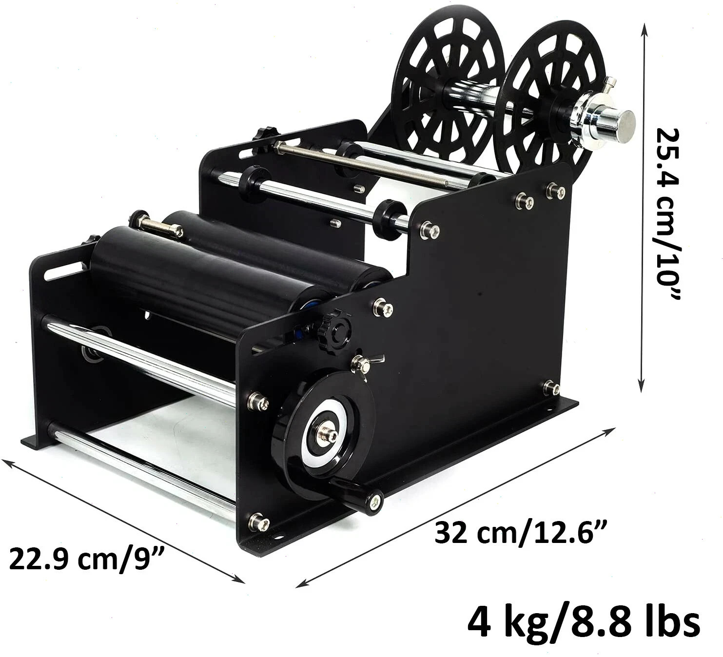 Manual Labeling Machine Round Bottle Label Applicator MT30 Label Maker Printer