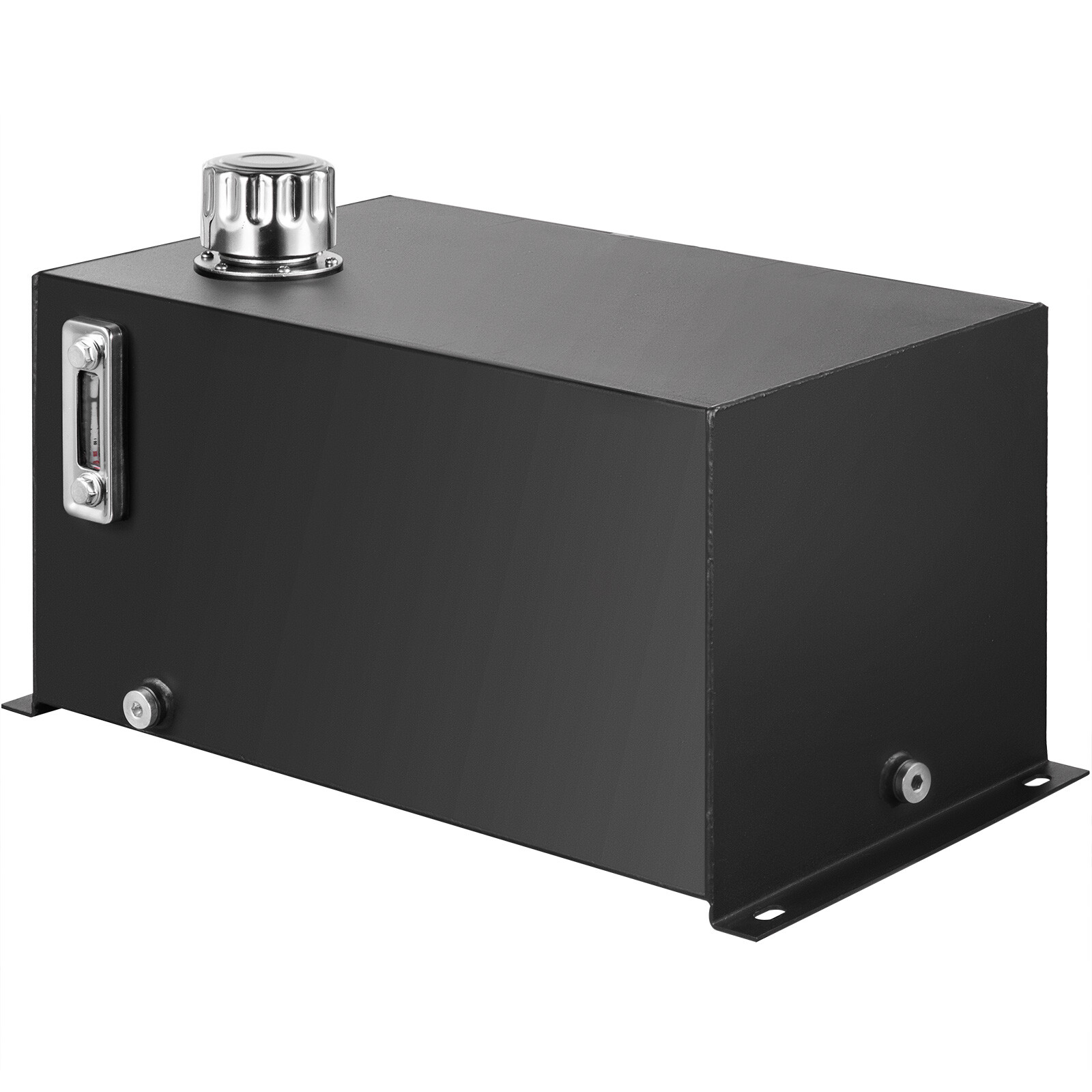 Hydraulic Reservoir Oil Tank Fuel Tank 10 Gal Steel with Filter& Temp Gauge