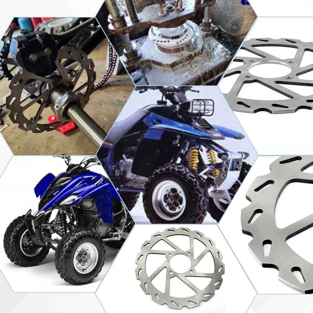 Rear Brake Disc Rotor For Yamaha Warrior 350 YFM350X 1990-2004 2000 2001 2002 03