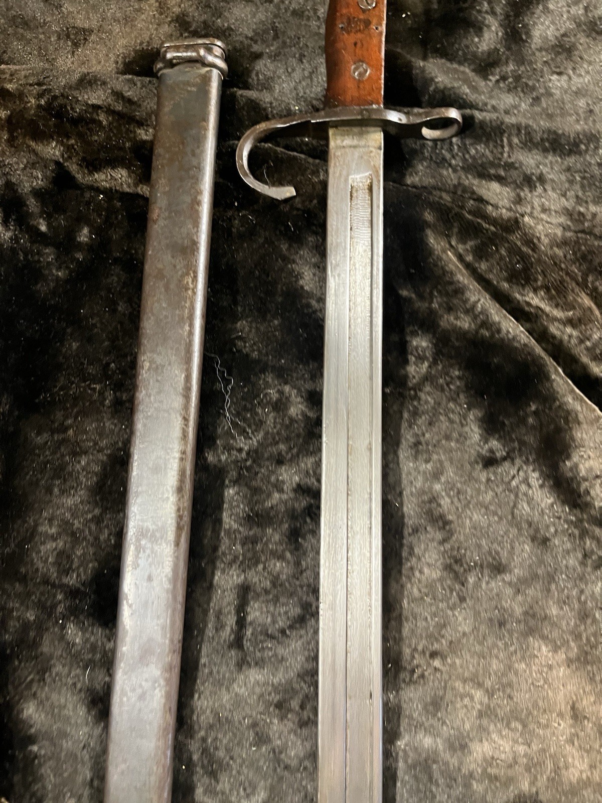 WW2 JAPANESE TRAINING ARISAKA BAYONET KNIFE #2