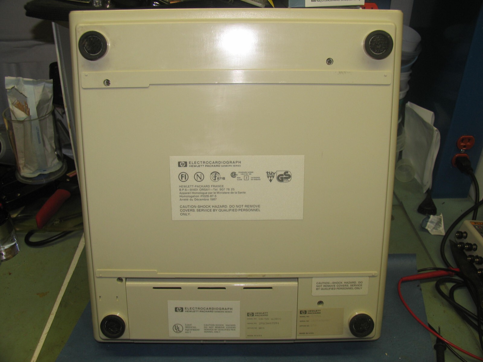 HEWLETT PACKARD (HP) PAGEWRITER II 4755A NON-INTERPATIVE EKG TESTED AND WORKING