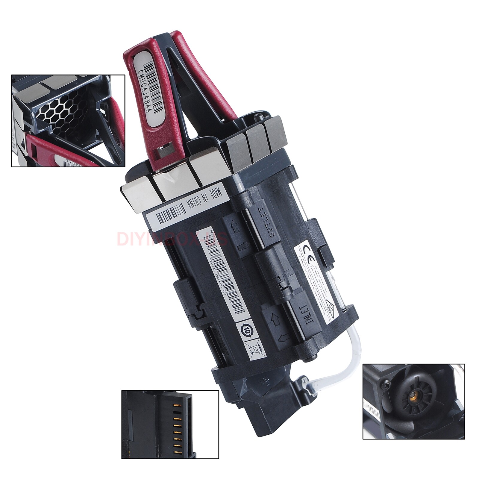 Brand New! Cisco NXA-FAN-35CFM-PI Port-side Intake Serve Fan Burgundy CMUCAJ4BAA