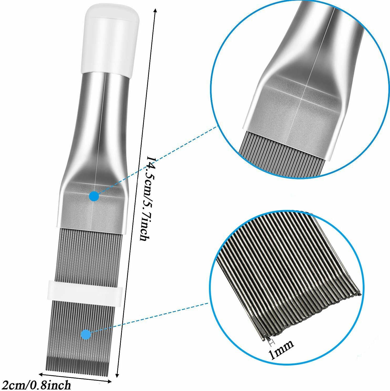 Air Conditioner Fin Comb Condenser&Radiator Fin Straightener Cleaner Repair Tool
