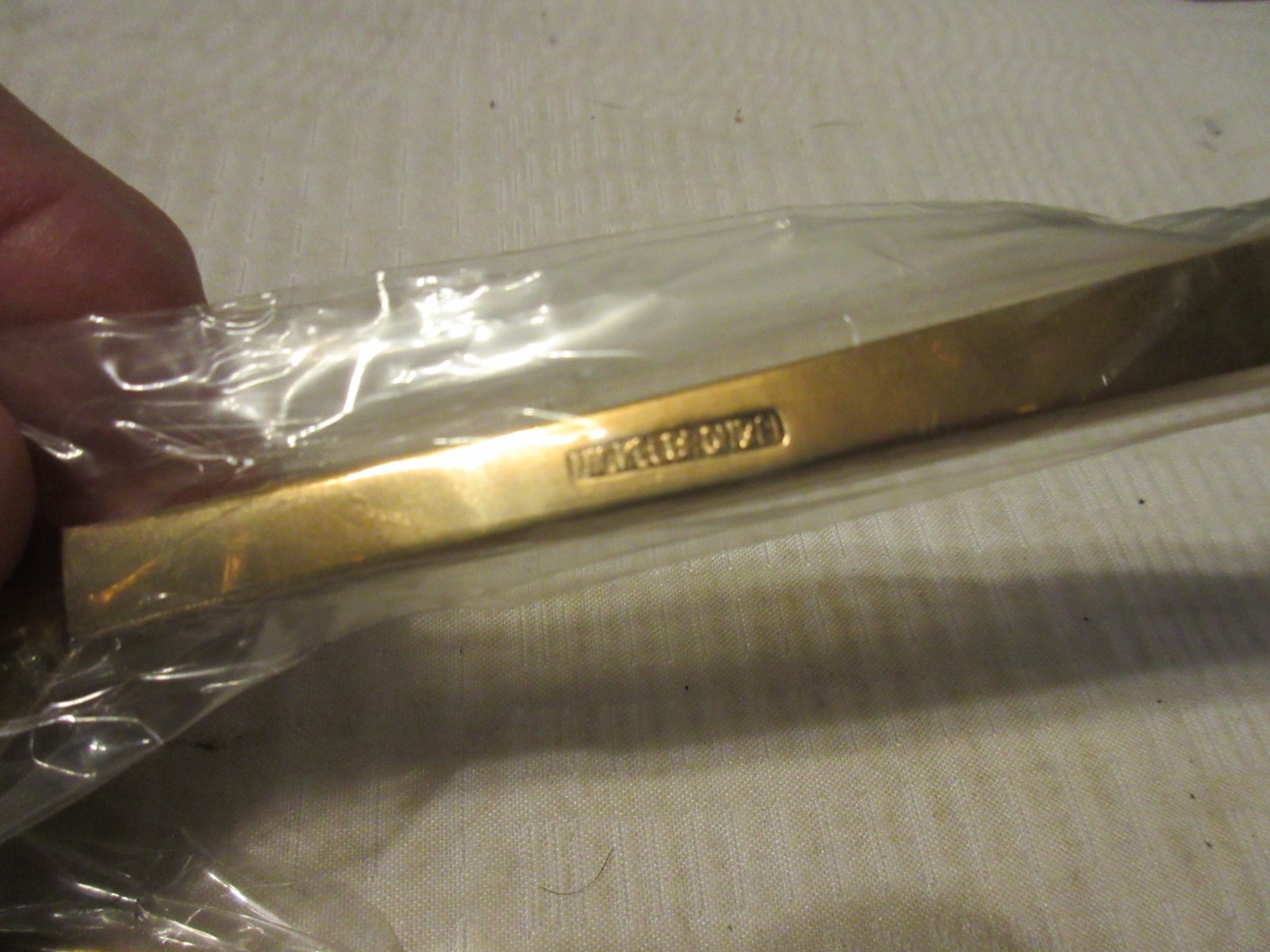 Vintage Cocktail Tool Kit Bar Set Teak Case Bronzeware 9 pc Thailand Nice