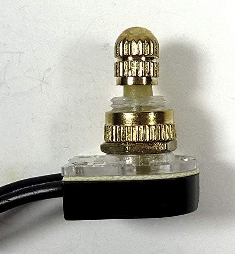 Philmore 30-9161 SPST ON-OFF Rotary Canopy Switch 6A@125V AC