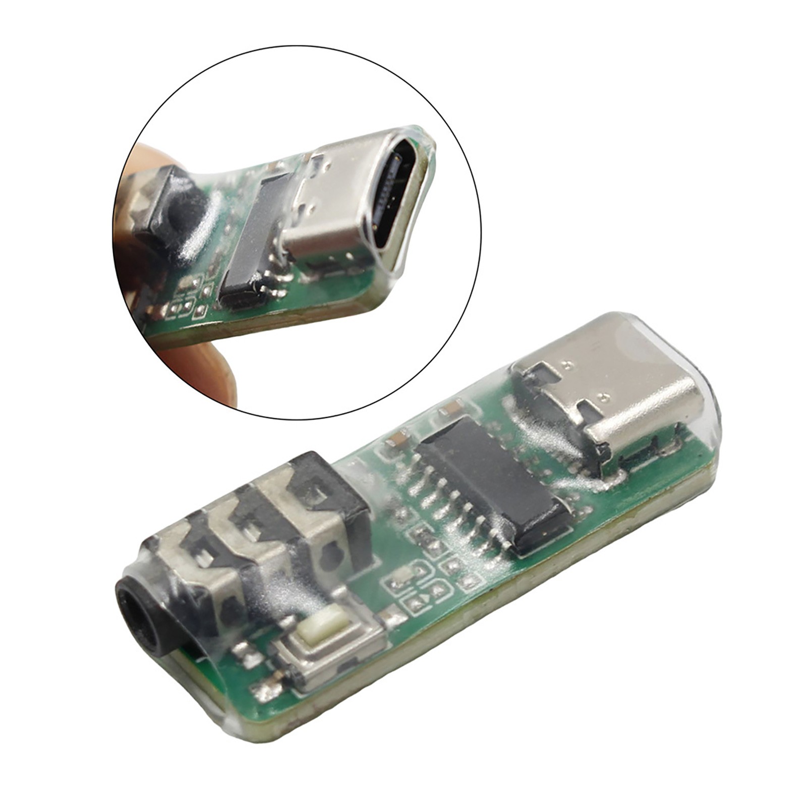 1PC Portable Type-C/USB Morse Code Trainer Built-in OTG, 2 Modes for Practice