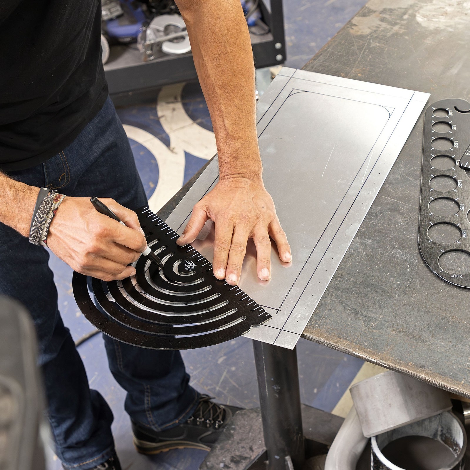 Jamey Jordan Signature Series Circle Layout Tool Metal Fabrication