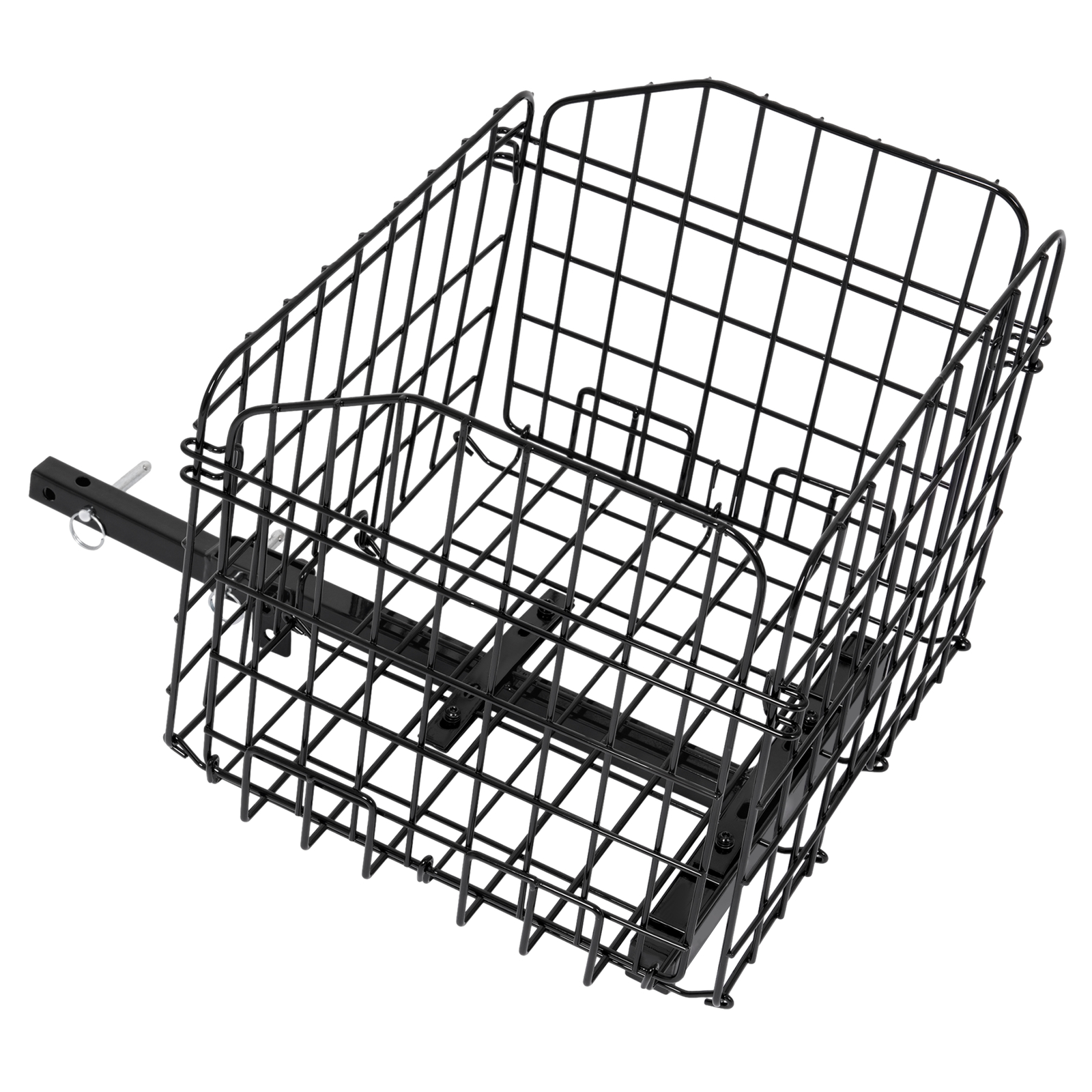 New For Most Mobility Scooters Sturdy Steel Black Folding Rear Basket Accessory