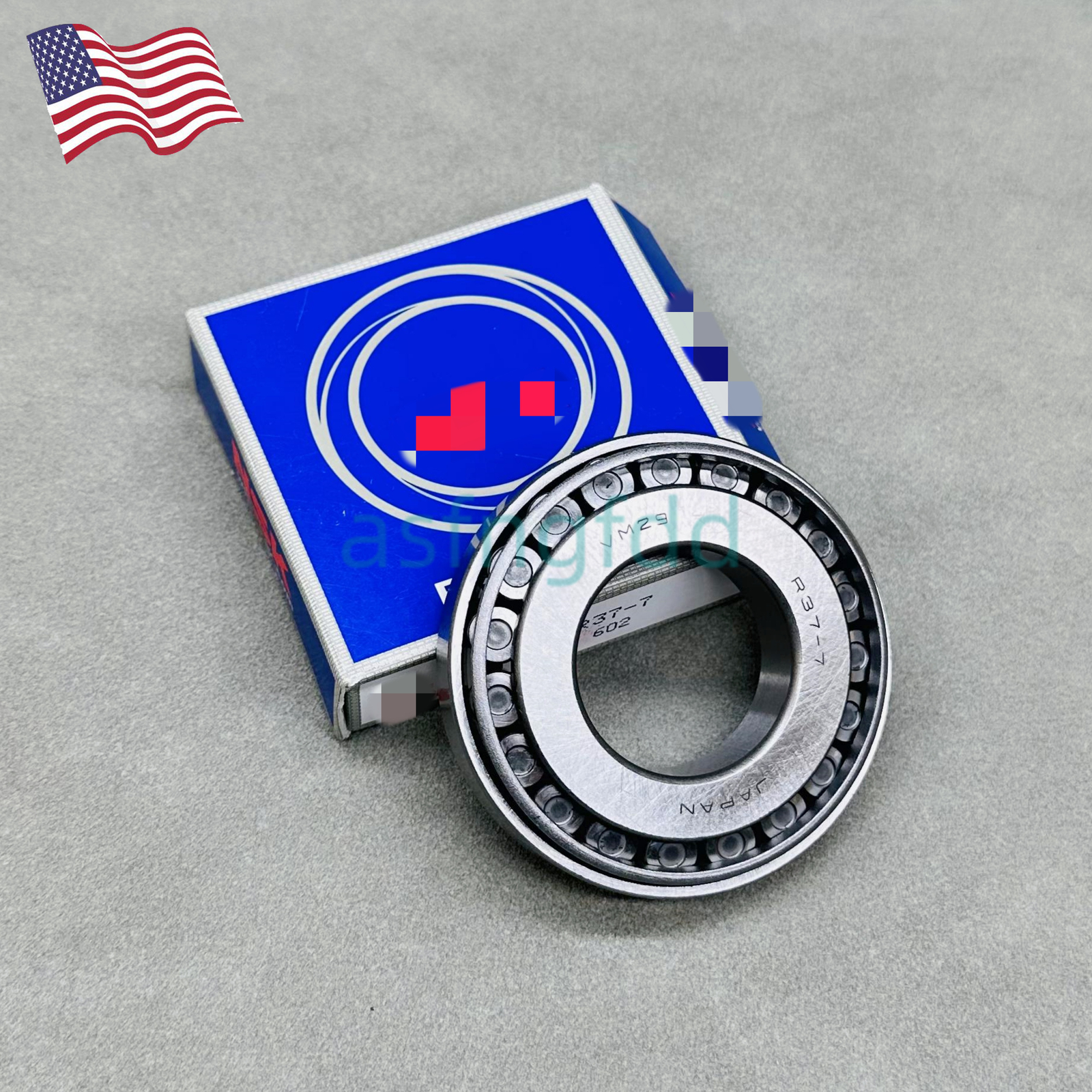 OEM 2PCS New Tapered Roller Bearings 37mm x77mm x 12/17mm Fit For NSK R37-7 US