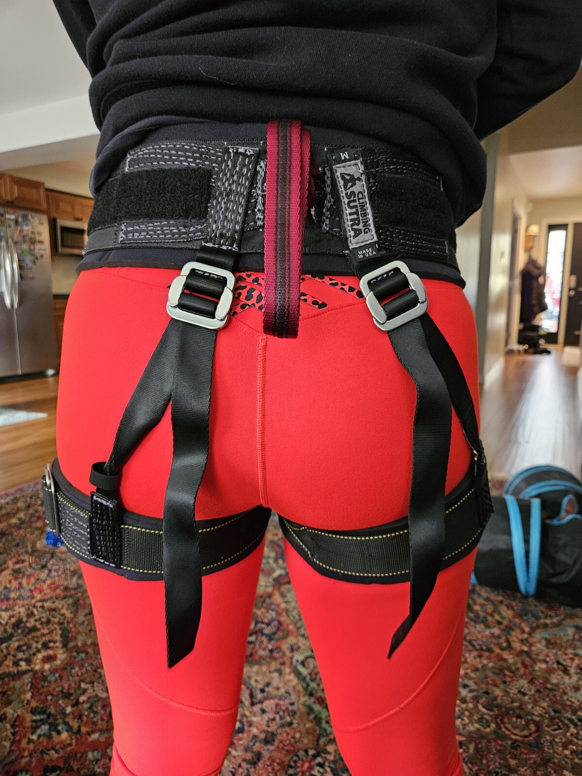 Climbing Sutra Stunt Bungee Harness Serial # 34403 Size Medium