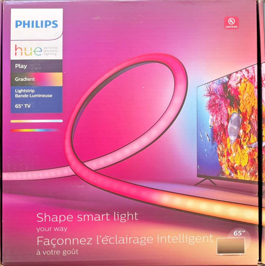 Philips Hue 65" Smart LED TV Backlight White and Color Ambiance - 560416
