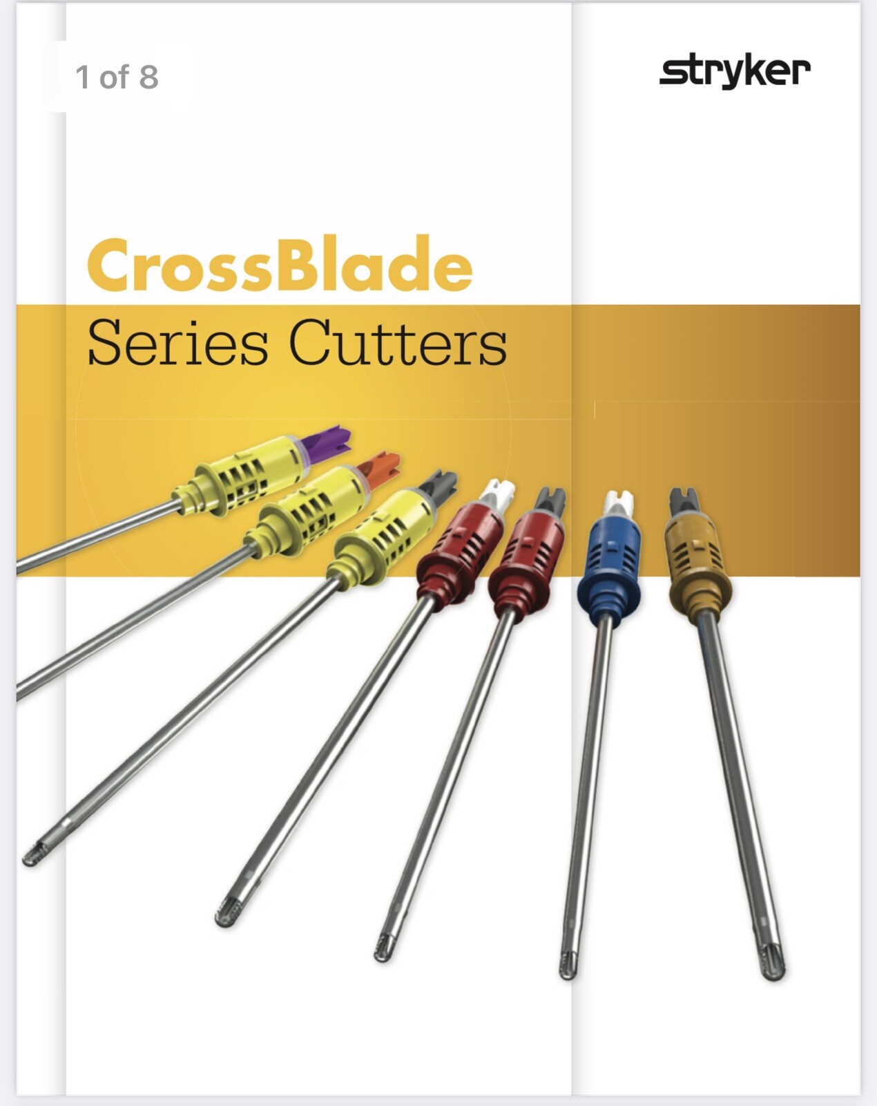 Stryker Shaver Blades. Any Kind (Price for 1 Box/5) Shaver System Available.