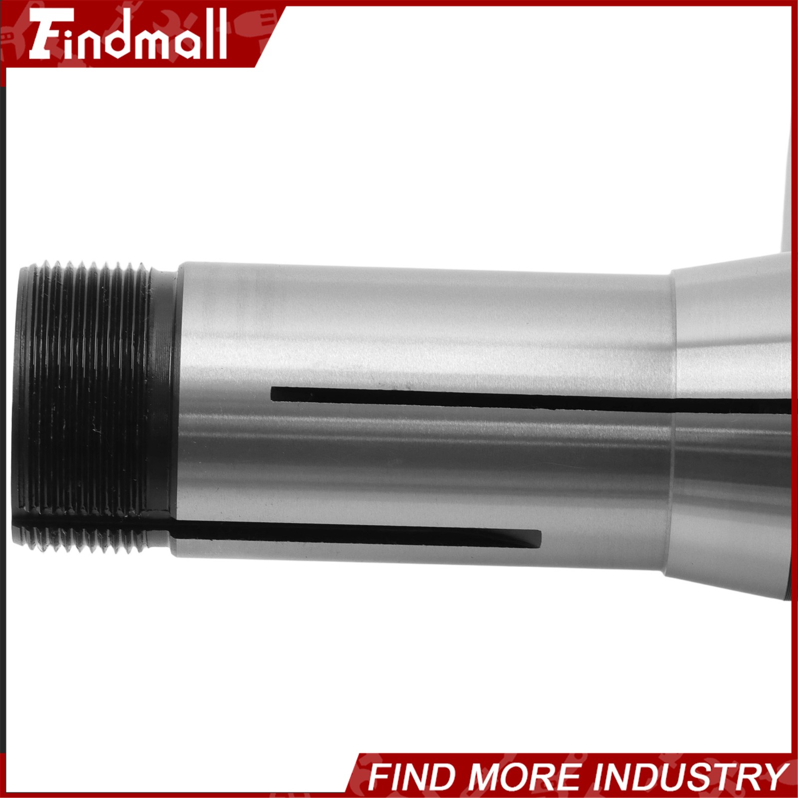 Findmall 5 Inch 5C Step Collet 1-1/8 Bore Precision Ground Steel Lathe Tool