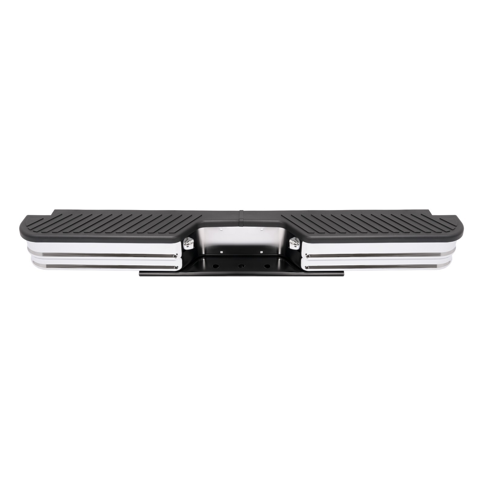 Chrome Step Rear Bumper Fleetside Universal Steel Powder Coated New