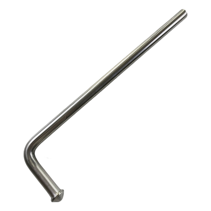 4 PCS Universal Exhaust Hanger 10inch Length, 0.47" Rod Stainless Steel Swinging