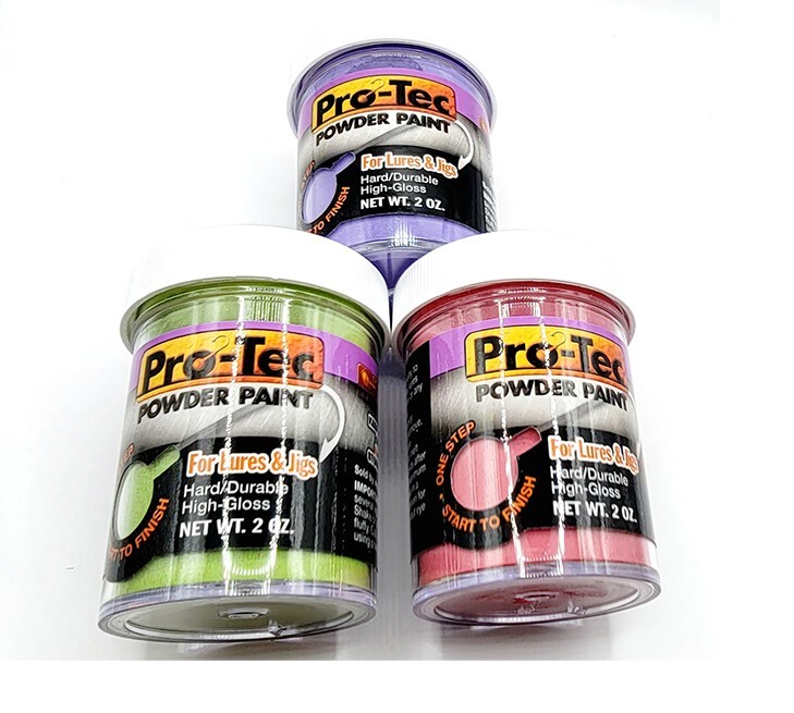 Pro Tec Powder Paint 2oz Jig from Factory Multiple Colors Original Jig Paint New