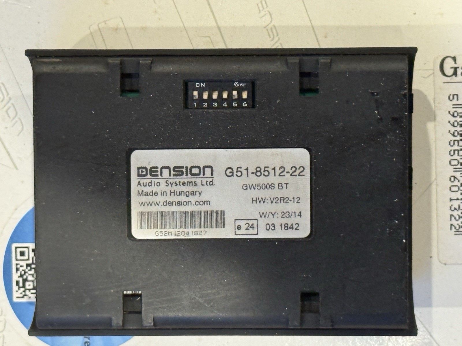 Dension Gateway 500S BT GW52MO1 Single Fot Bluetooth MP3 IPHONE A2DP BMW Benz