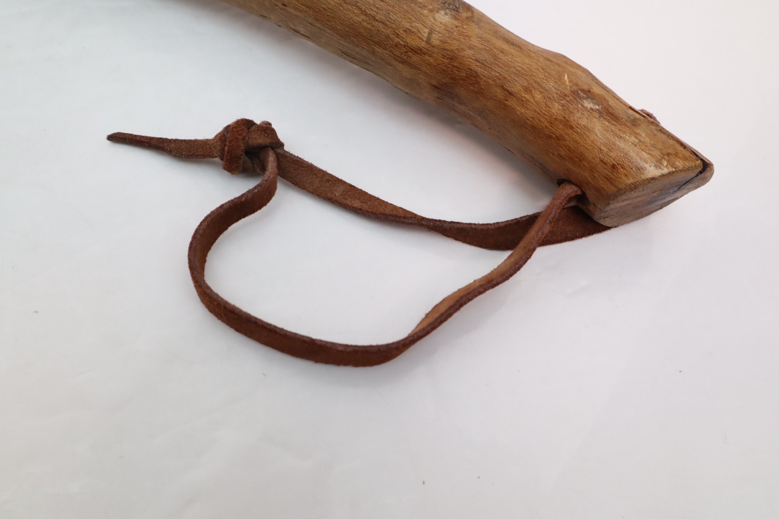 ANTIQUE SPIKE TOMAHAWK Plains INDIAN TRADE AXE HAND FORGED Native American 18"